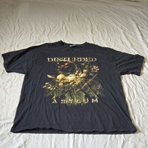 Mens 2XL Disturbed ASYLUM  T-Shirt